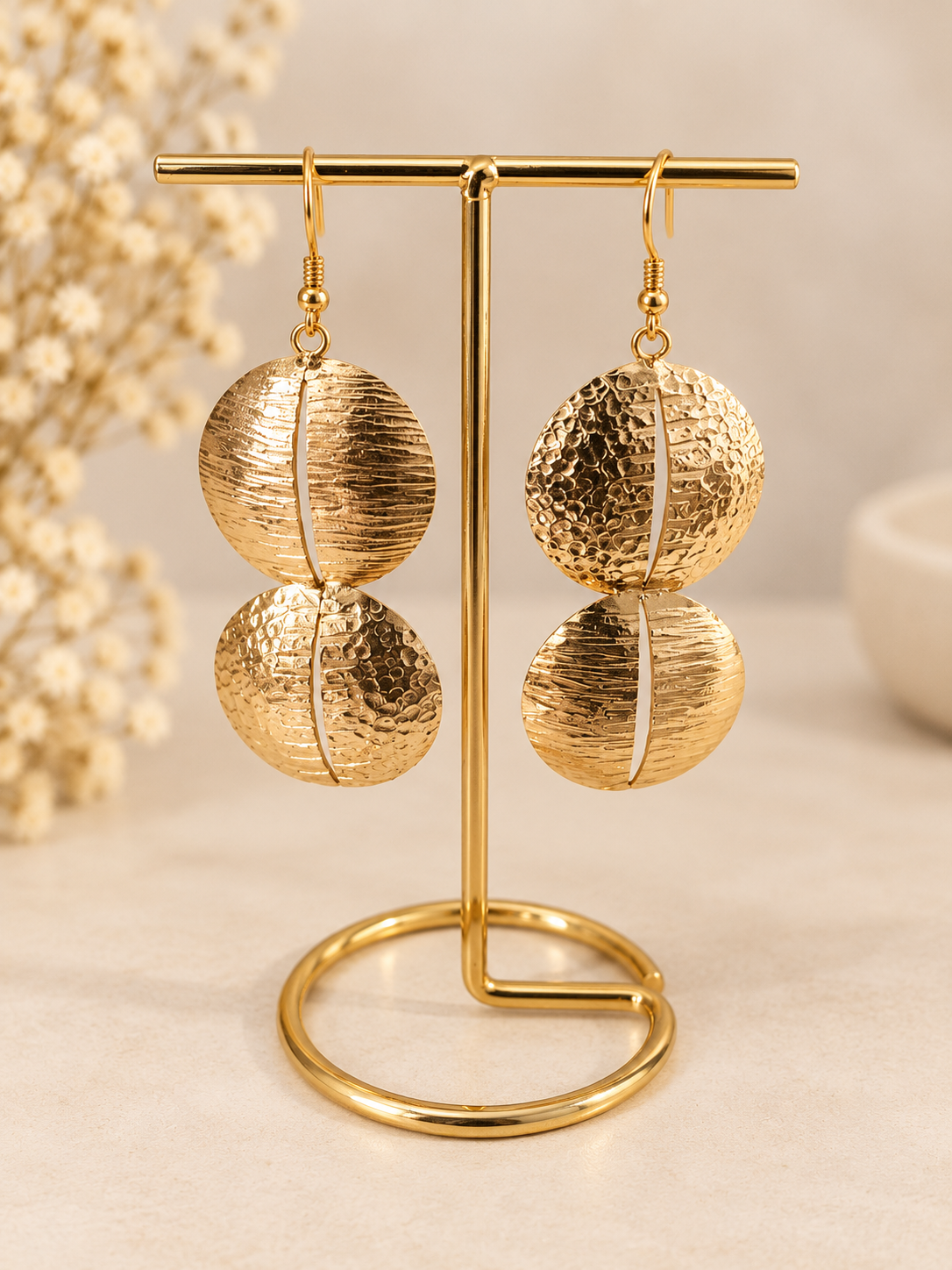 Boucles d'oreilles Guérté - Bronze