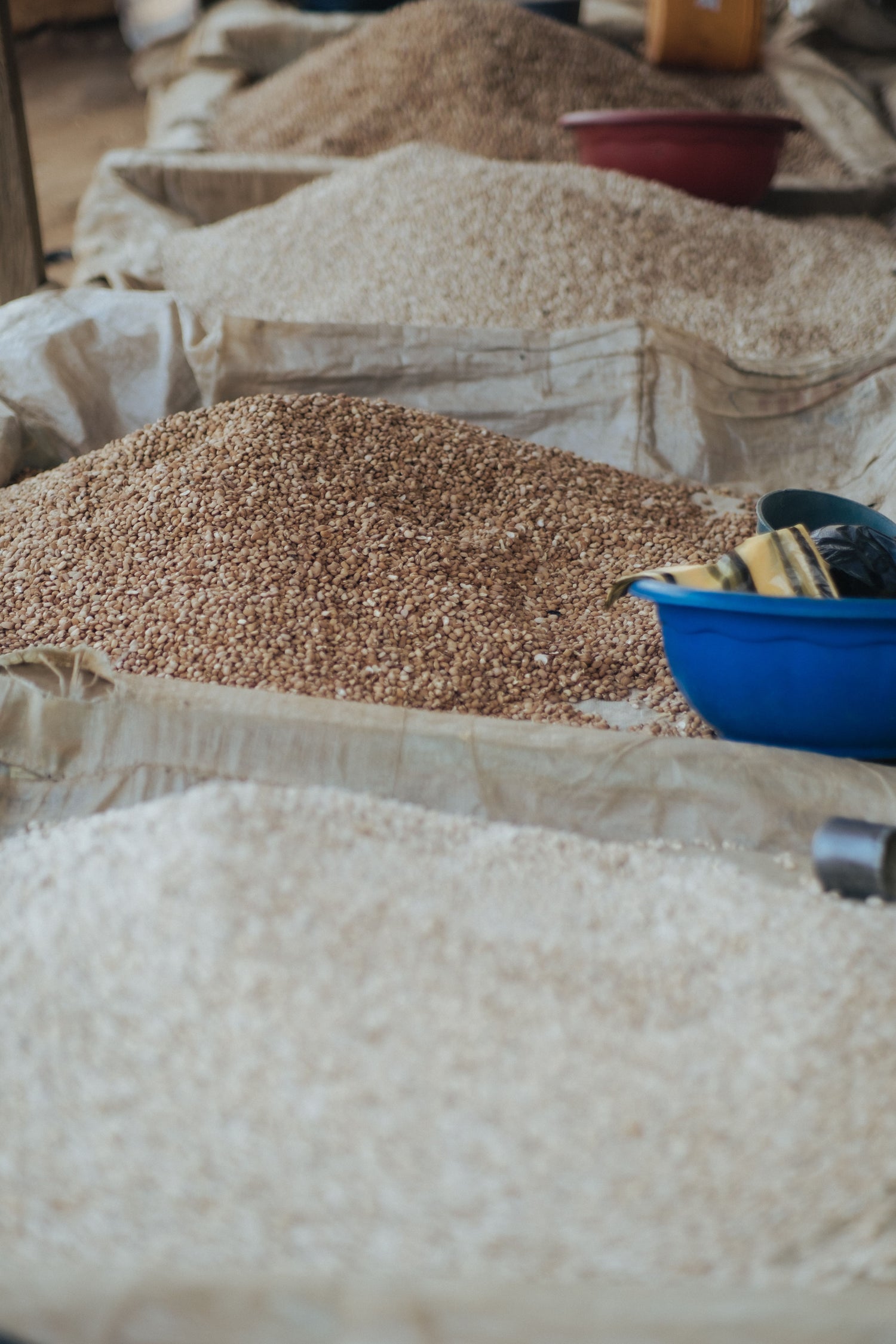 Attiéké semoule de manioc - marché africain