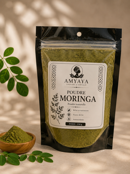 Poudre de Moringa 150 g – 100 % Naturelle