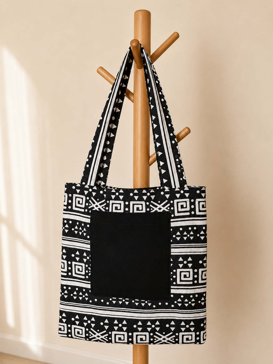 Tote Bag Noir & Blanc
