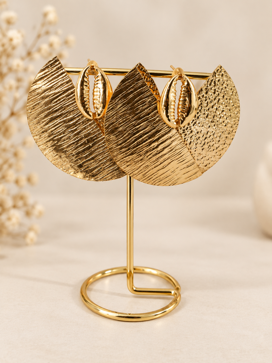 Boucles d'oreilles Marèm - Bronze