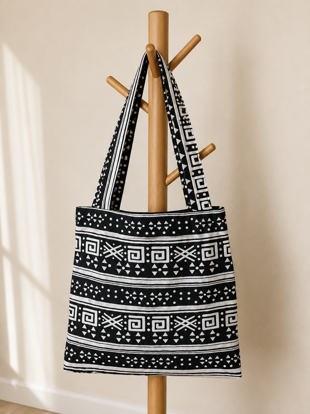 Tote Bag Noir & Blanc