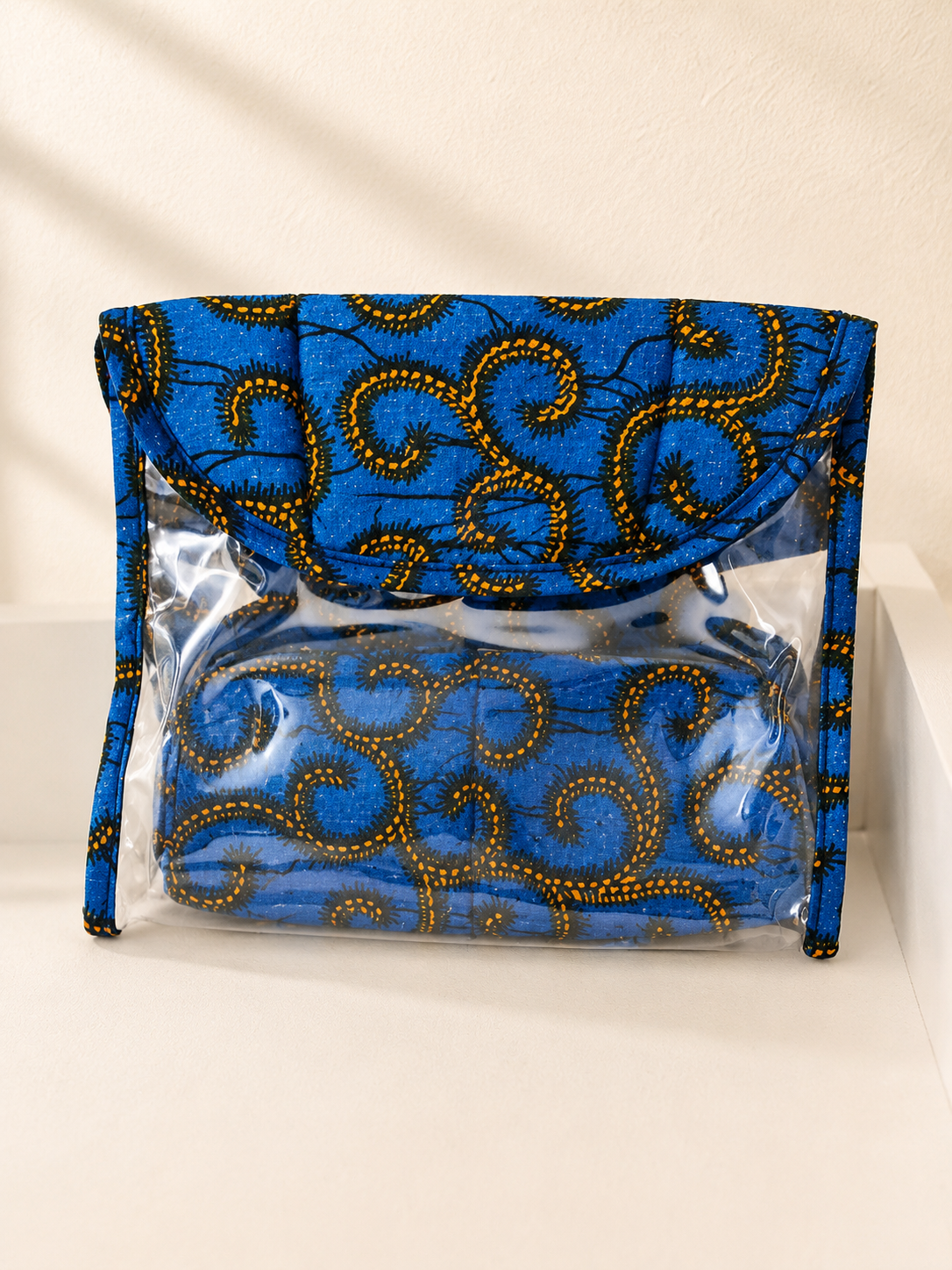Ensemble Trousse de Toilette & Étui Bleu