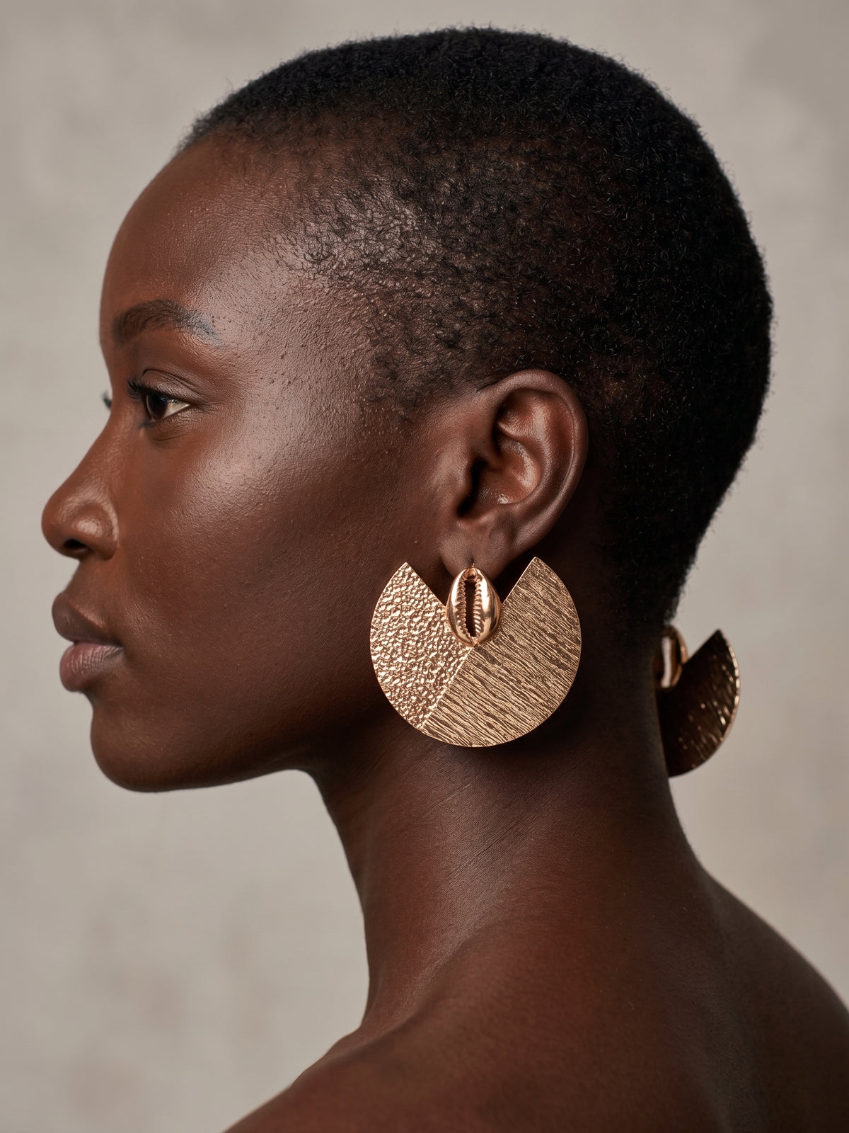 Boucles d'oreilles Marèm - Bronze