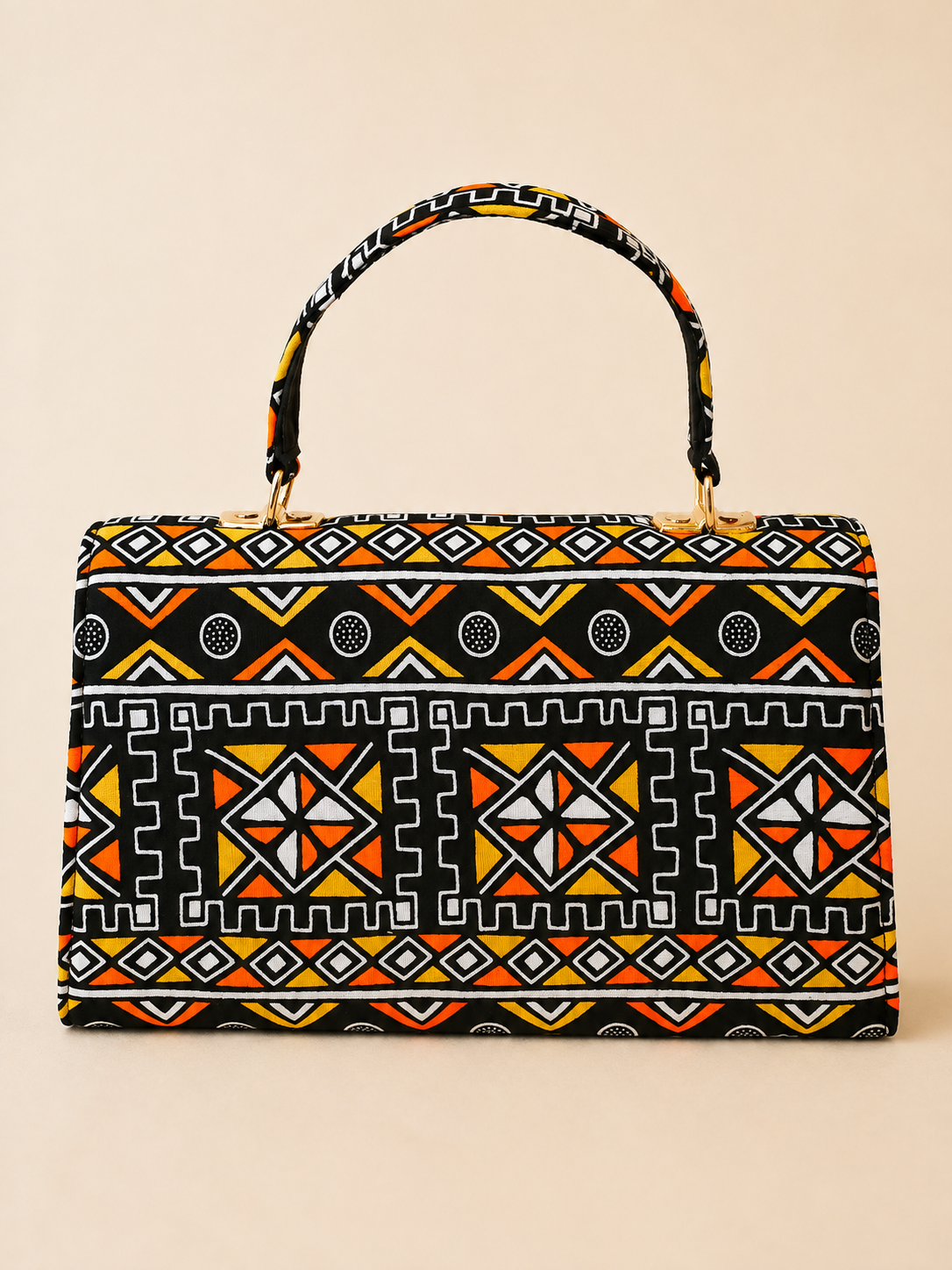 Sac à Main Wax Géométrique – Multicolore