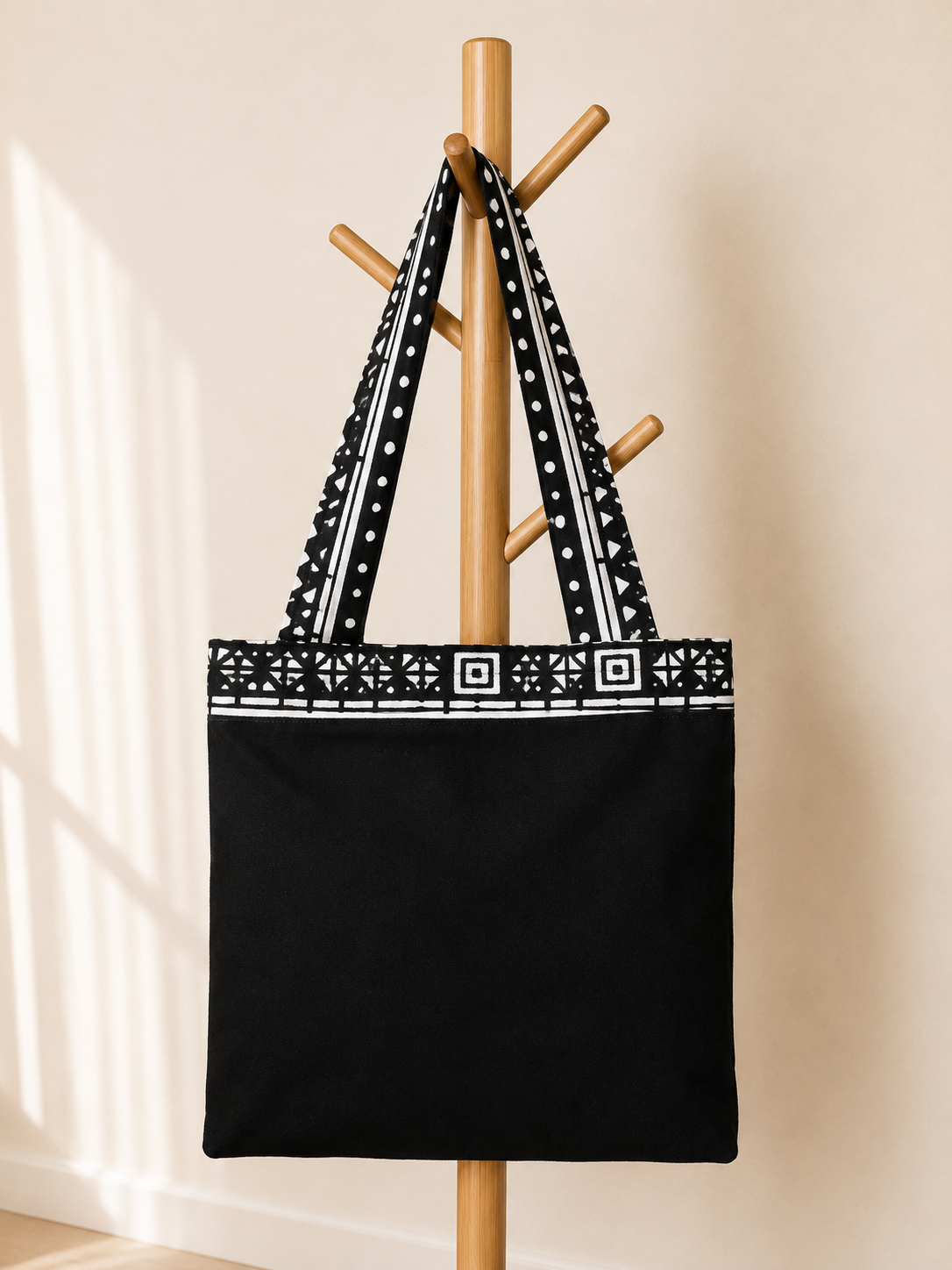 Tote Bag Noir & Blanc