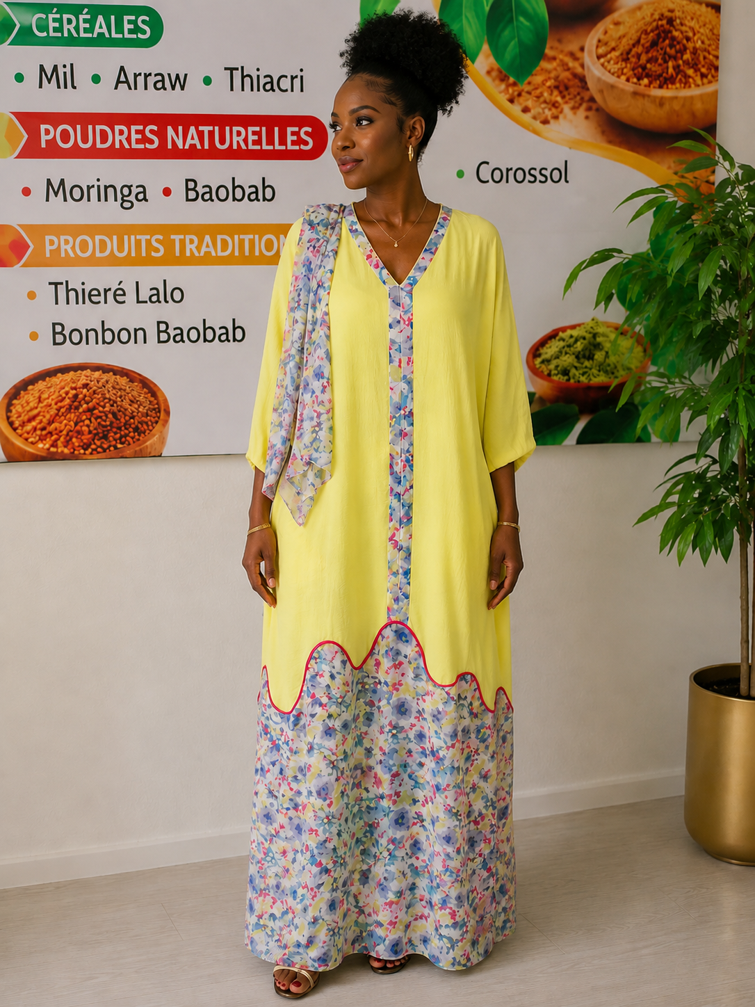 Robe Longue en Voile de Coton