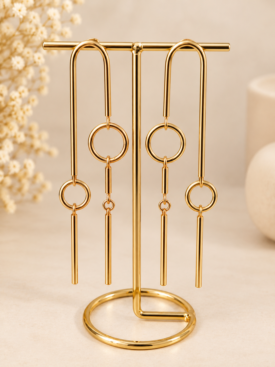 Boucles d'oreilles Awa - Bronze