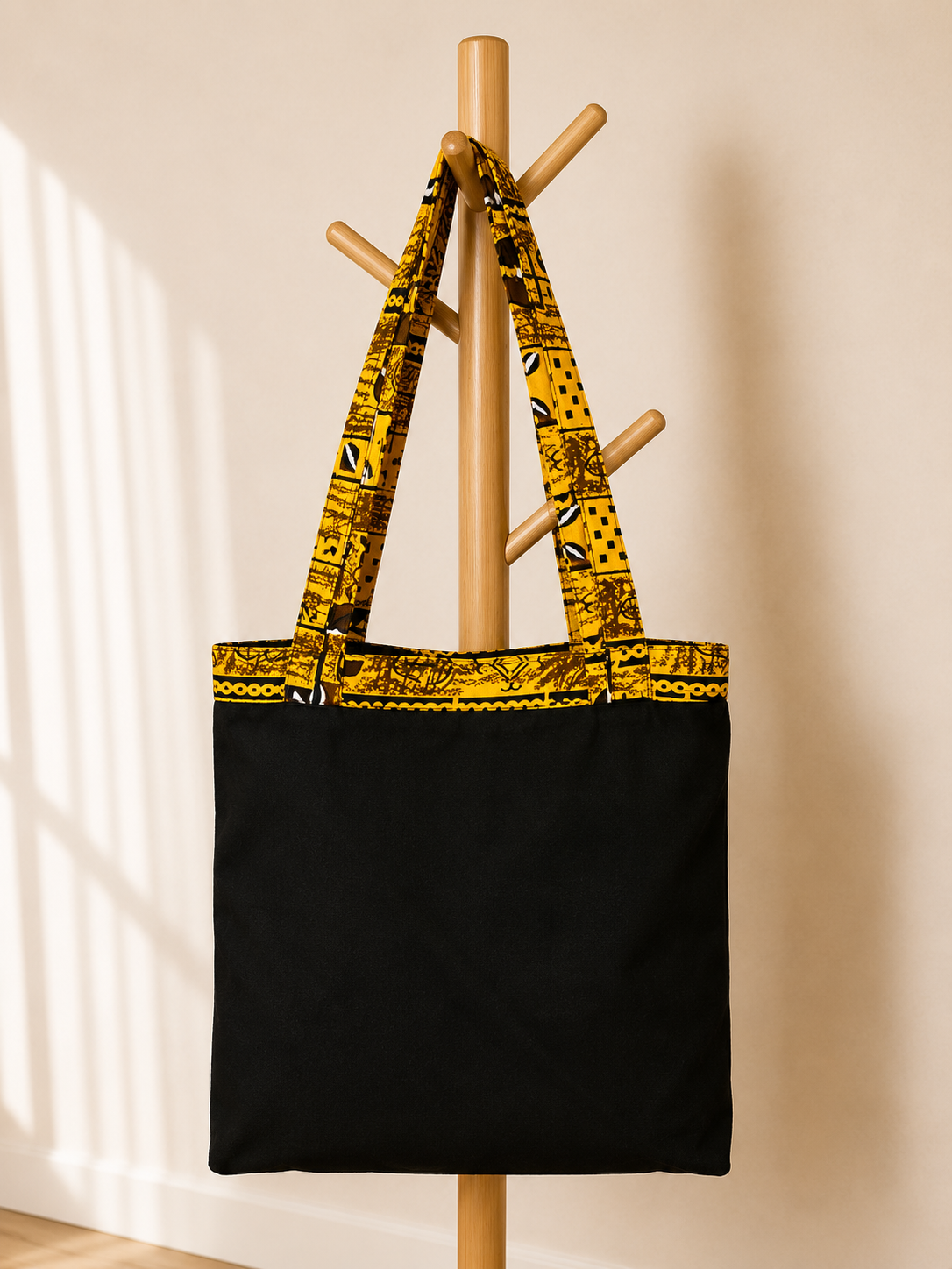 Tote Bag Jaune Moutarde
