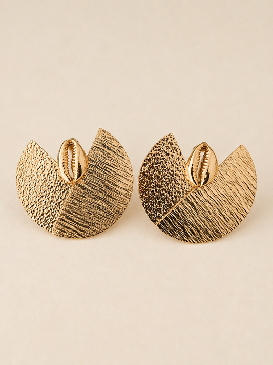Boucles d'oreilles Marèm - Bronze