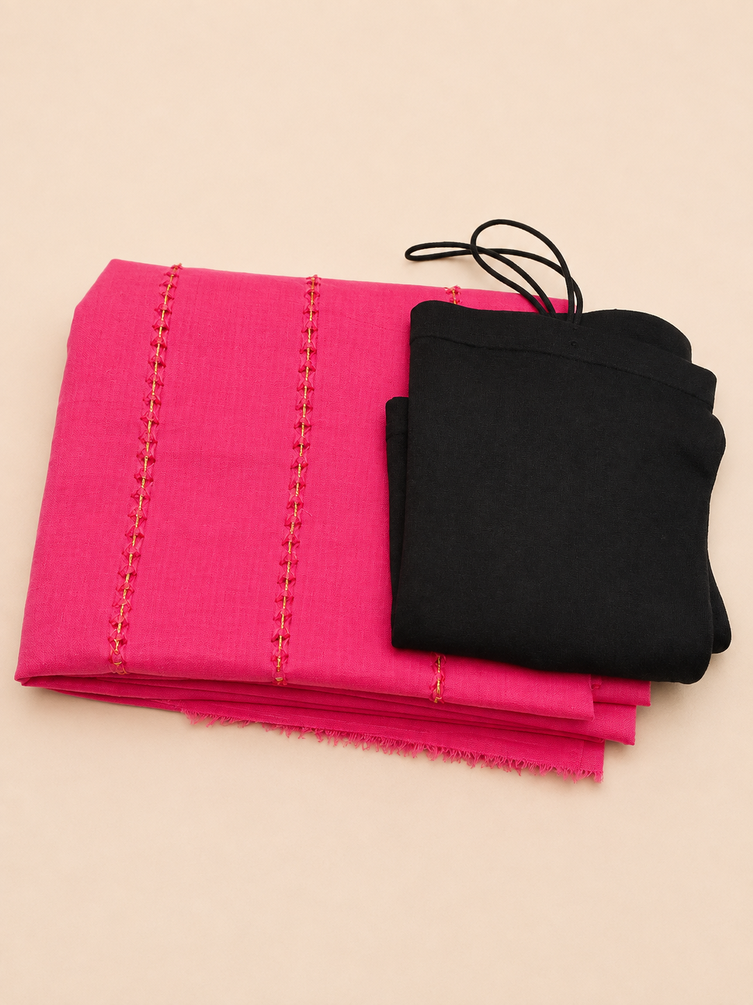 Ensemble Pagne&Body Fushia